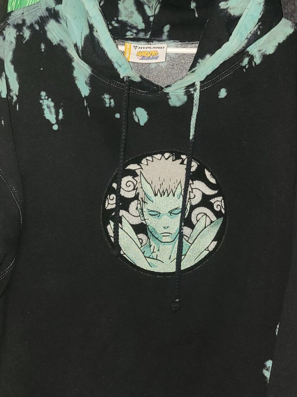 Hypland  x Naruto Shippuden Obito Sage Mode Tie Dye Hoodie 3XL (XXXL)